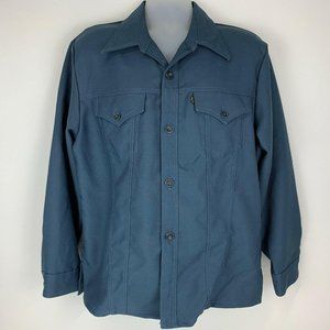 Vintage 1970s Levis Size 46R Leisure Suit Jacket
